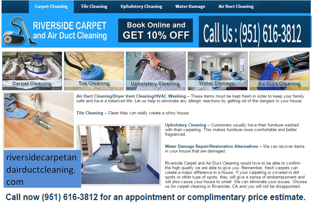 Riverside Green Carpet And Air Duct Cleaning